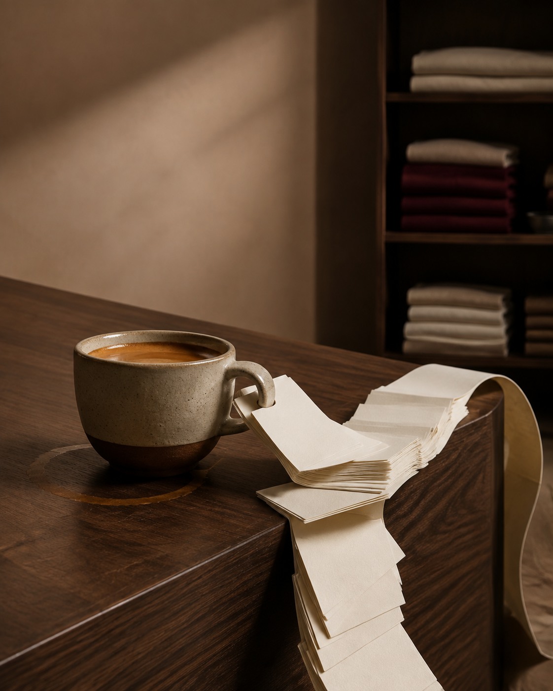 Der kalte Kaffee: Taktile Editorialfotografie
